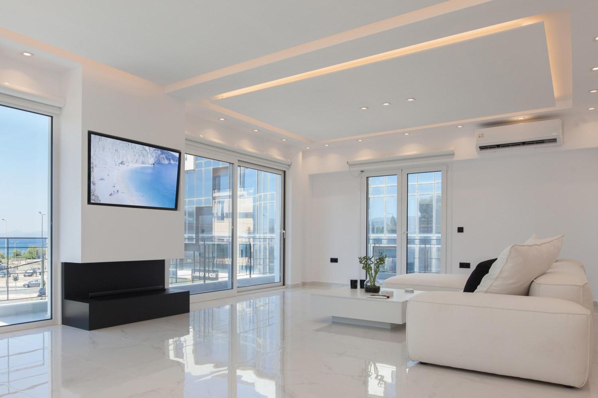 Modern Luxury Riviera Apt With Sea View * Atény